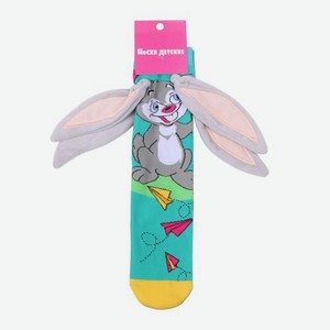 Детские носки Заяц Ушастый единый размер