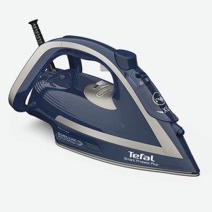 TEFAL Паровой утюг Smart Protect Plus FV6872E0, 2800 Вт, паровой удар 260 г/мин, автоотключение
