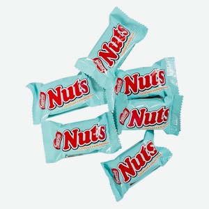 Nuts Конфета с солёной карамельной начинкой с арахисом и нуг