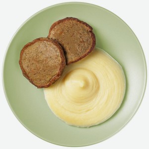 Оладьи печеночные с картофельным пюре Пятерочка Кафе 250г, 250 г