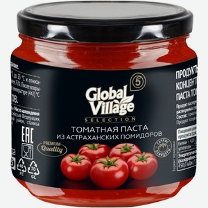 Паста Global Village Selection томатная 205г, 205 г