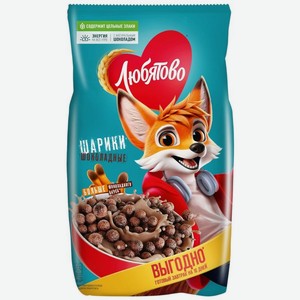 Шарики Любятово Шоколадные 500г, 500 г