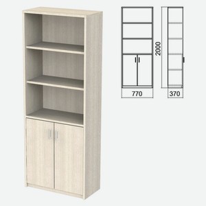 Шкаф АРГО 77*37*200 см, ясень