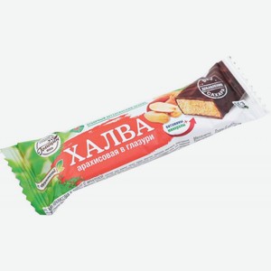 Халва Голицин арахисовая в глазури с фруктозой 68г