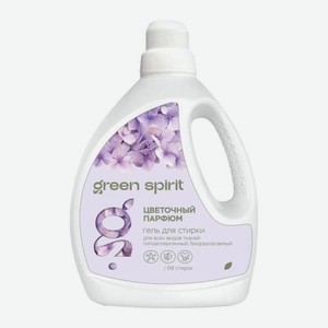 Гель для стирки всех видов тканей Цветочный парфюм Green Spirit 2л