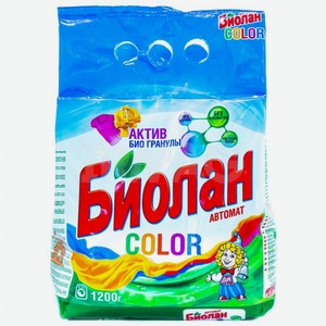 Стиральный порошок Биолан Color автомат, 1.2 кг