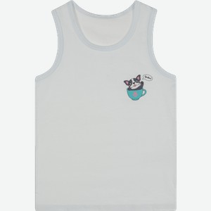 Майка Uno для девочек белая UG6_n12 р.98-128 в ассортименте