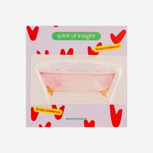 SPIRIT OF INSIGHT Объемные стикеры  Ванна с пеной , 1 шт.