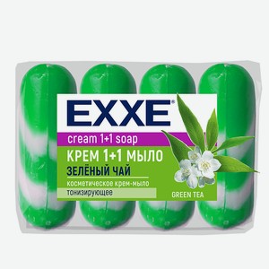 Exxe Крем-мыло  зеленый Чай , 1 Шт.