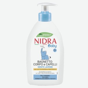 Шампунь-пена д/ванны Nidra baby детский с овсяным молоком и