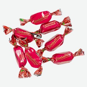 Конфеты желейные Вишня в глазури Шоколадница, 100г