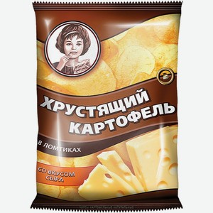 Чипсы ХРУСТЯЩИЙ КАРТОФЕЛЬ Сыр, Россия, 40 г