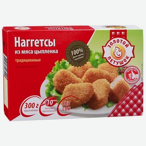 Наггетсы куриные Золотой Петушок 300 г