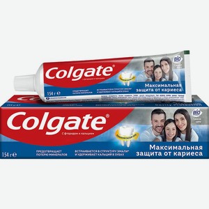 Зубная паста Colgate защита от кариеса свежая мята 100мл, 100 мл