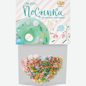 Посыпка кондитерская ПАРФЭ Декор Весна, фигурная, 50г