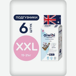 Подгузники AIWIBI Premium XXL 6 шт.