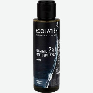 Гель-шампунь Ecolatier 2в1 Грейпфрут Вербена мужской 100мл
