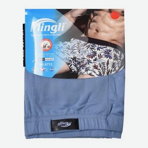 Трусы-боксеры мужские серые Mingli Vilena в ассортименте