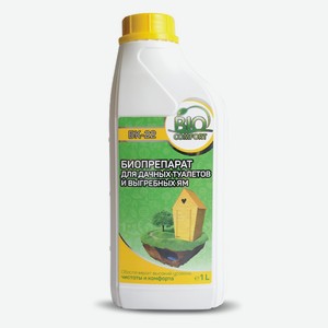 Средство биоактиватор для дачных туалетов, септиков и выгреб.ям концентрат 1л