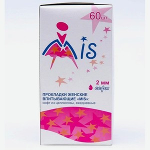 Прокладки ежедневные Mis софт 60 шт. ООО Технолайн