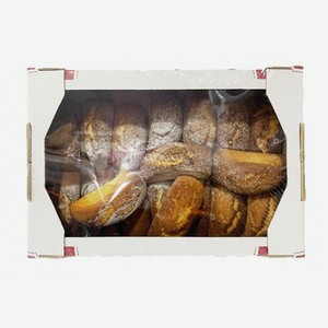 Изделие хлебобулочное Восторг с начинкой со вкусом малины (бисквитное) 1 кг