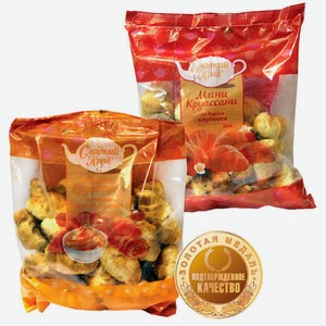 Мини круассан с начинкой, 0,5 кг ООО  Сладкий край 
