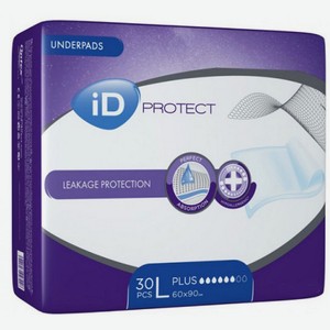 Пелёнки впит.одноразовые id Protect 60x90 30 шт