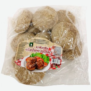 Котлеты Любительские, рубленые, кат Б 1кг