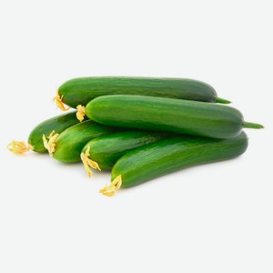 Огурцы АШАН Красная птица среднеплодные гладкие, 600 г