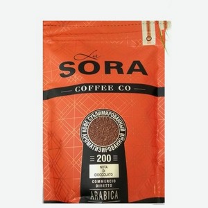 Кофе раств. сублим. La Sora 200 гр ZIP пакет