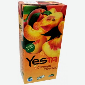 Напиток сокосодержащий Сочный Персик Yesta 1л