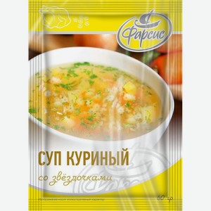 СУП КУРИНЫЙ СО ЗВЕЗДОЧКАМИ. 60 гр . ООО  Фарсис 