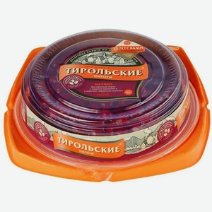 Пирог Тирольские Пироги Малиновый с начинкой, 530г