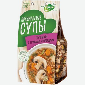 Полба Образ жизни Алтая с грибами и овощами, 180г