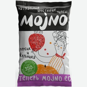 Чипсы Mojno фруктовые персик-клубника-милкшейк, 50г