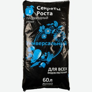 Плодородный грунт Универсальный «Профи UNIVERSAL» 60л БИЗНЕС АКТИВЫ ООО