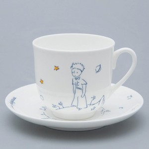 ИМПЕРАТОРСКИЙ ФАРФОРОВЫЙ ЗАВОД Чашка с блюдцем кофейная  Маленький Принц и Роза , 1 шт.