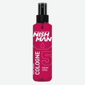 NISHMAN Одеколон-лосьон после бритья 05 Volcano спиртовой парфюмированный, 100 мл