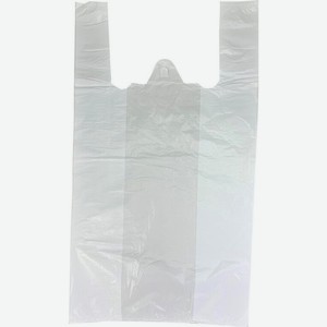 Пакет майка ПНД 36*70*20 19мк (ЛогоПолимер)