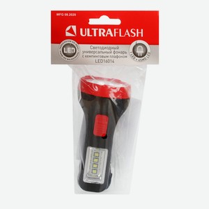 Фонарь светодиодный Ultraflash LED16014 1 + 4SMD LED, 2 режима