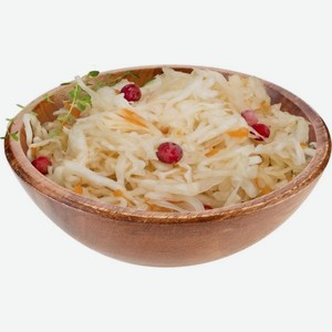 Капуста квашеная с клюквой 900г