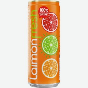 Напиток Laimon Fresh Мандарин-Лайм-Апельсин 330мл, 330 мл