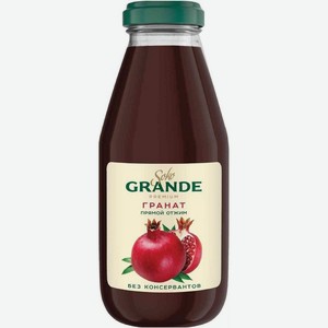 Сок Soko Grande Гранатовый прямого отжима 0.3л, 300 мл