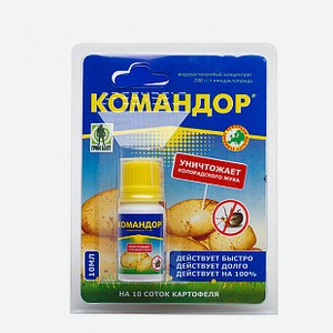 Системный препарат от колорадского жука и др. насекомых КОМАНДОР 10мл.
