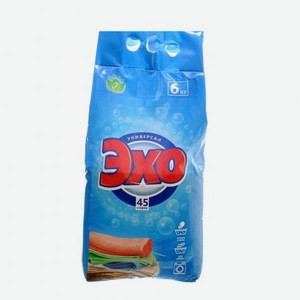 Порошок стиральный  ЭХО  6 кг, ООО  Флора Урал 