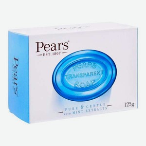 Мыло PEARS Натуральное с маслом мяты 1 шт. 125 г