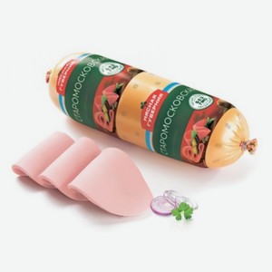 Колбаса вареная  Старомосковская , вес, ВУ, АО  Черкизово 