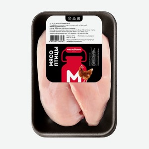 Охл. Филе Грудки Цыпленка Село Маслобоево 800г Подложка