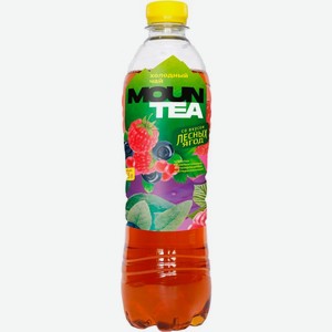 Напиток Бавария Чай холодный черный Mountea лесные ягоды 500мл