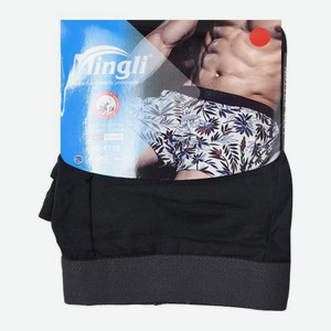 Трусы-боксеры мужские синие Mingli Vilena в ассортименте